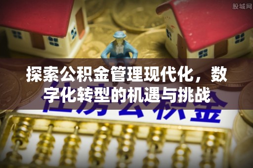青神探索公积金管理现代化，数字化转型的机遇与挑战