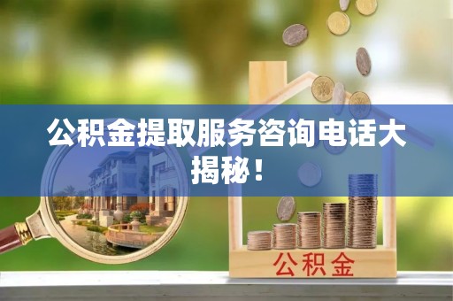 青神公积金提取服务咨询电话大揭秘！